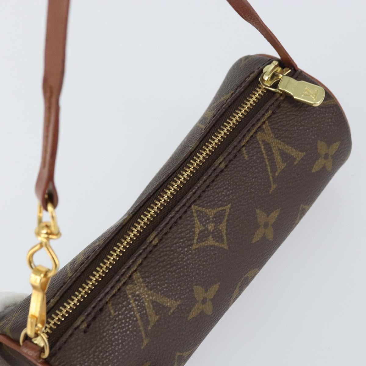 Louis Vuitton Papillon Pochette Monogram Canvas Brown Canvas Clutche & Pouche Bag (Pre-Owned)