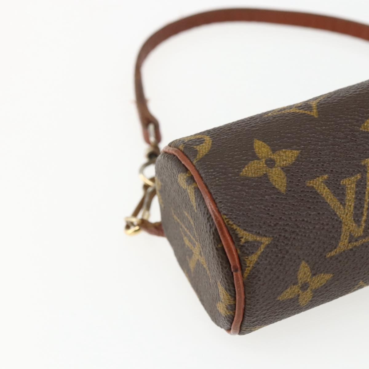 Louis Vuitton Papillon Pochette Monogram Canvas Brown Canvas Clutche & Pouche Bag (Pre-Owned)