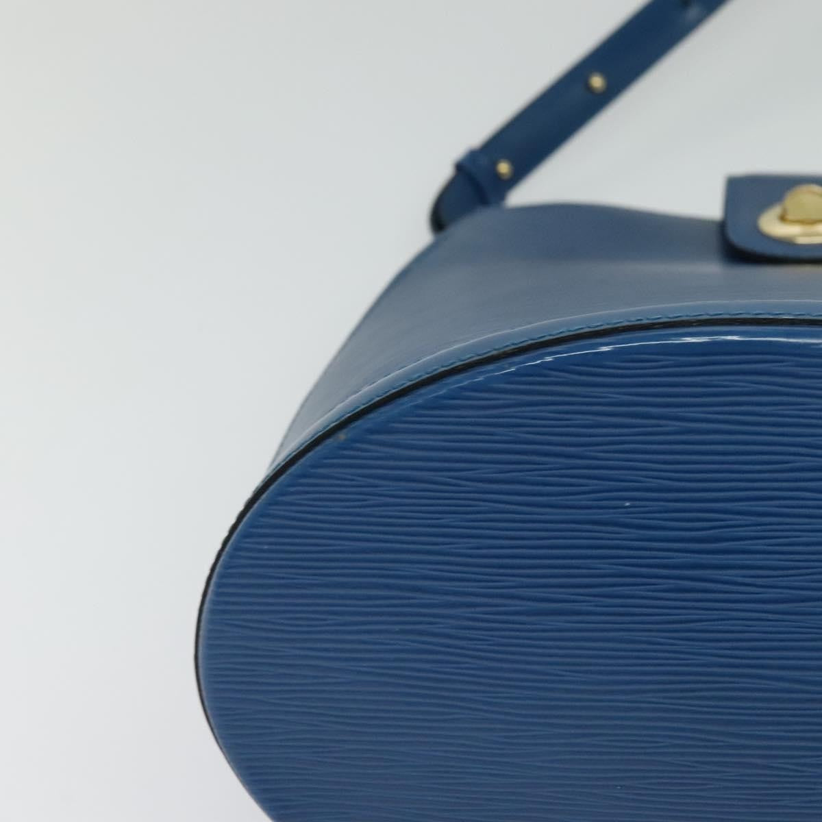 Louis Vuitton Cluny Shoulder Bag Epi Leather Blue Leather Shoulder Bag Bag (Pre-Owned)