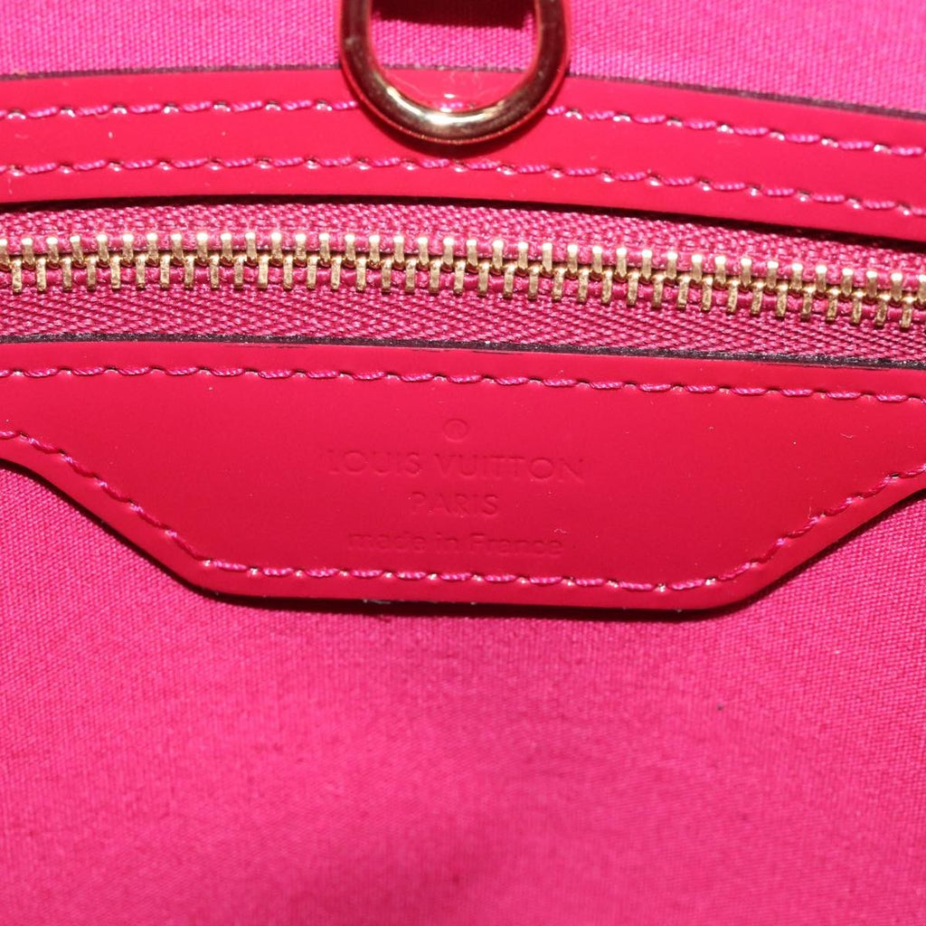 Louis Vuitton Catalina Handbag Monogram Vernis Pink Patent_Leather Bag (Pre-Owned)