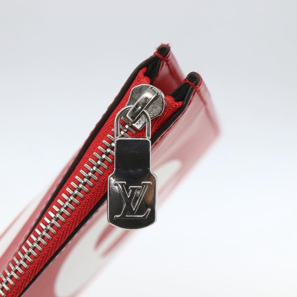 Louis Vuitton Pochette Jour Limited Edition Supreme Epi Leather Red Leather Clutche & Pouche Bag (Pre-Owned)