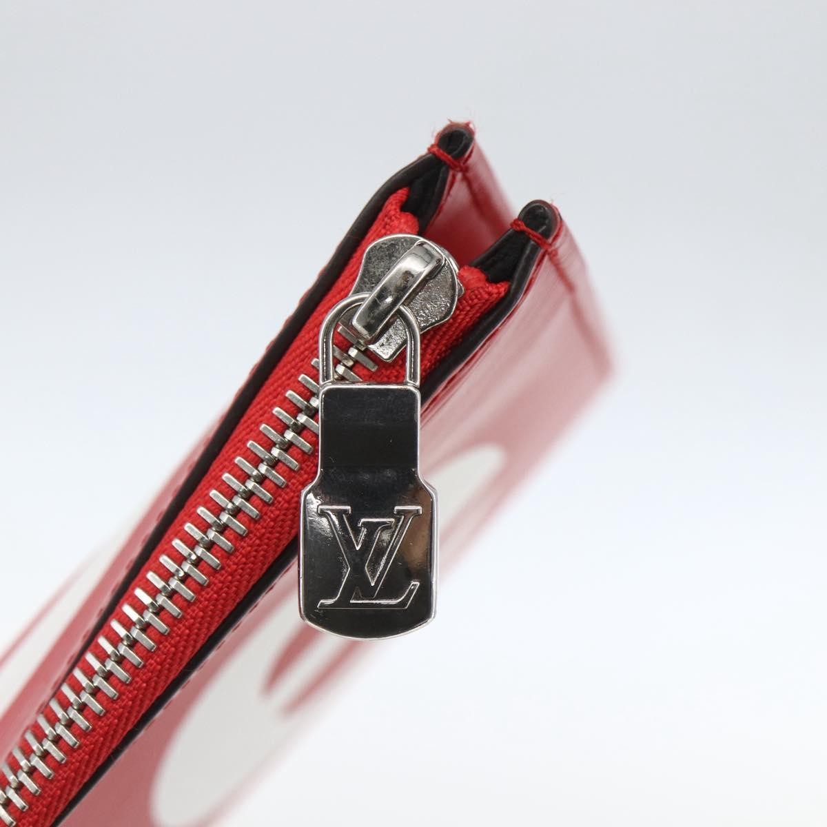 Louis Vuitton Pochette Jour Limited Edition Supreme Epi Leather Red Leather Clutche & Pouche Bag (Pre-Owned)