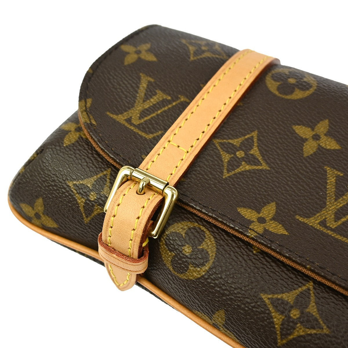 Louis Vuitton Marelle Waist Bag Monogram Canvas Brown Canvas Clutche & Pouche Bag (Pre-Owned)