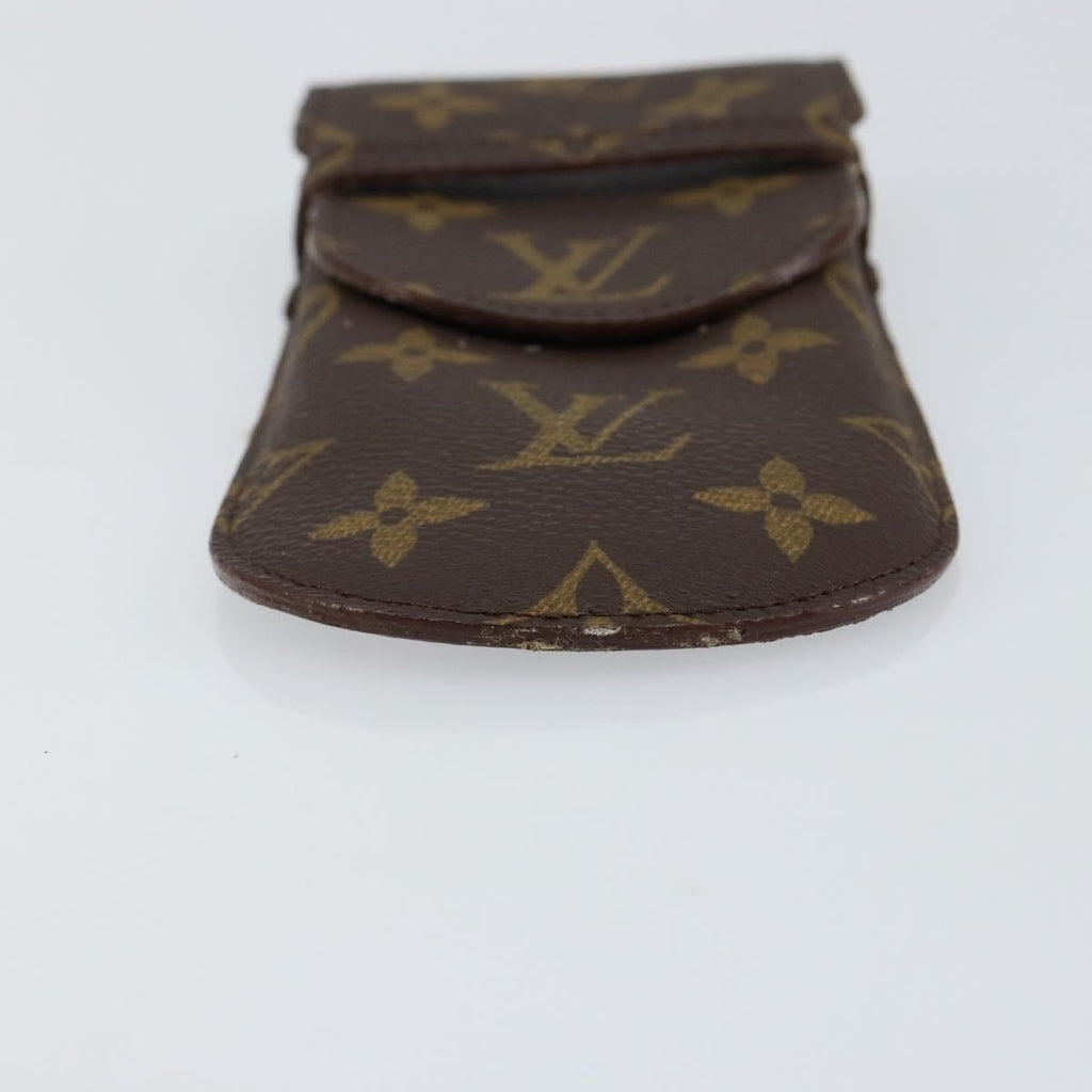 Louis Vuitton Etui À Lunette Canvas Brown Canvas Card Holders Accessory (Pre-Owned)