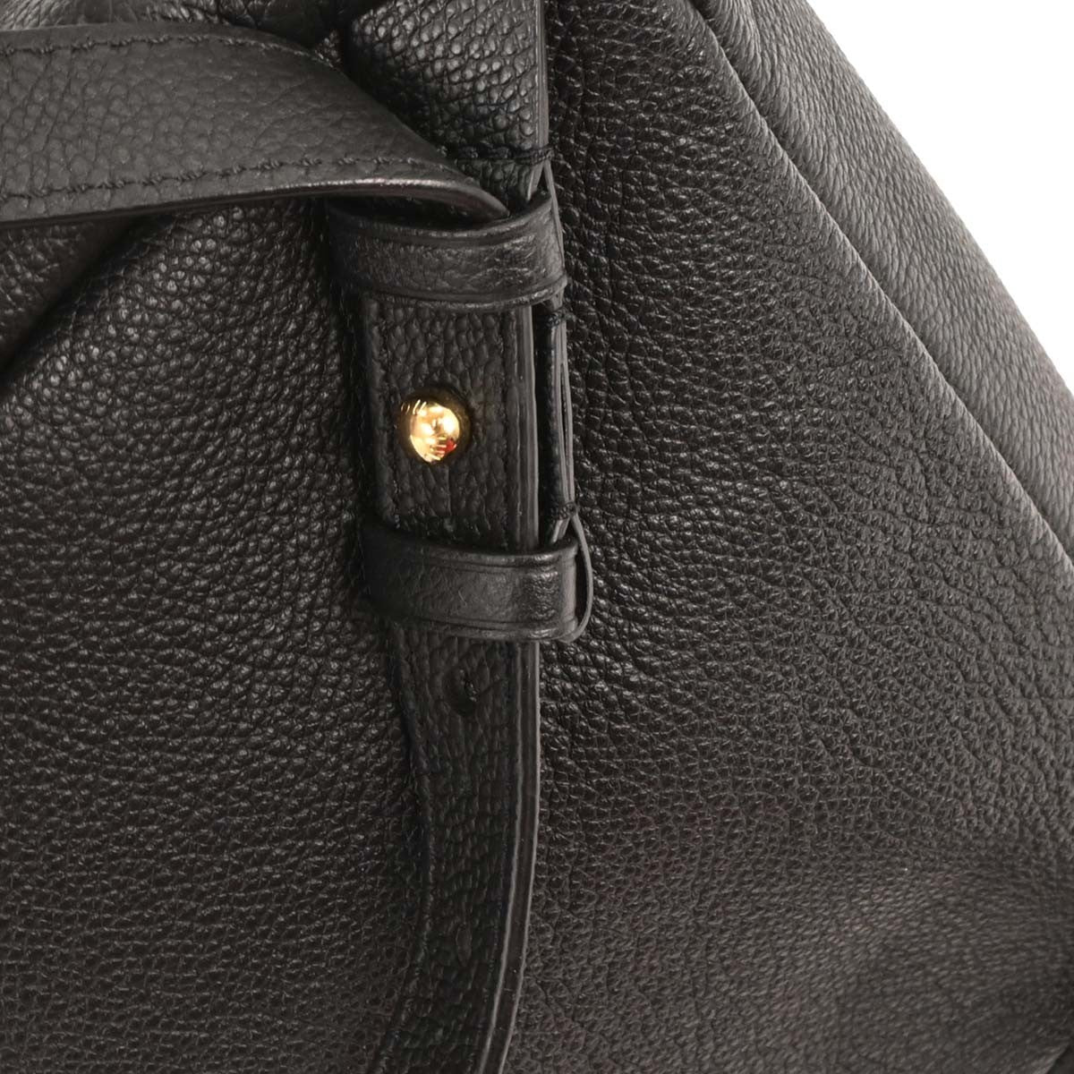 Louis Vuitton Sorbonne Backpack Monogram Empreinte Leather Black Leather Backpack Bag (Pre-Owned)