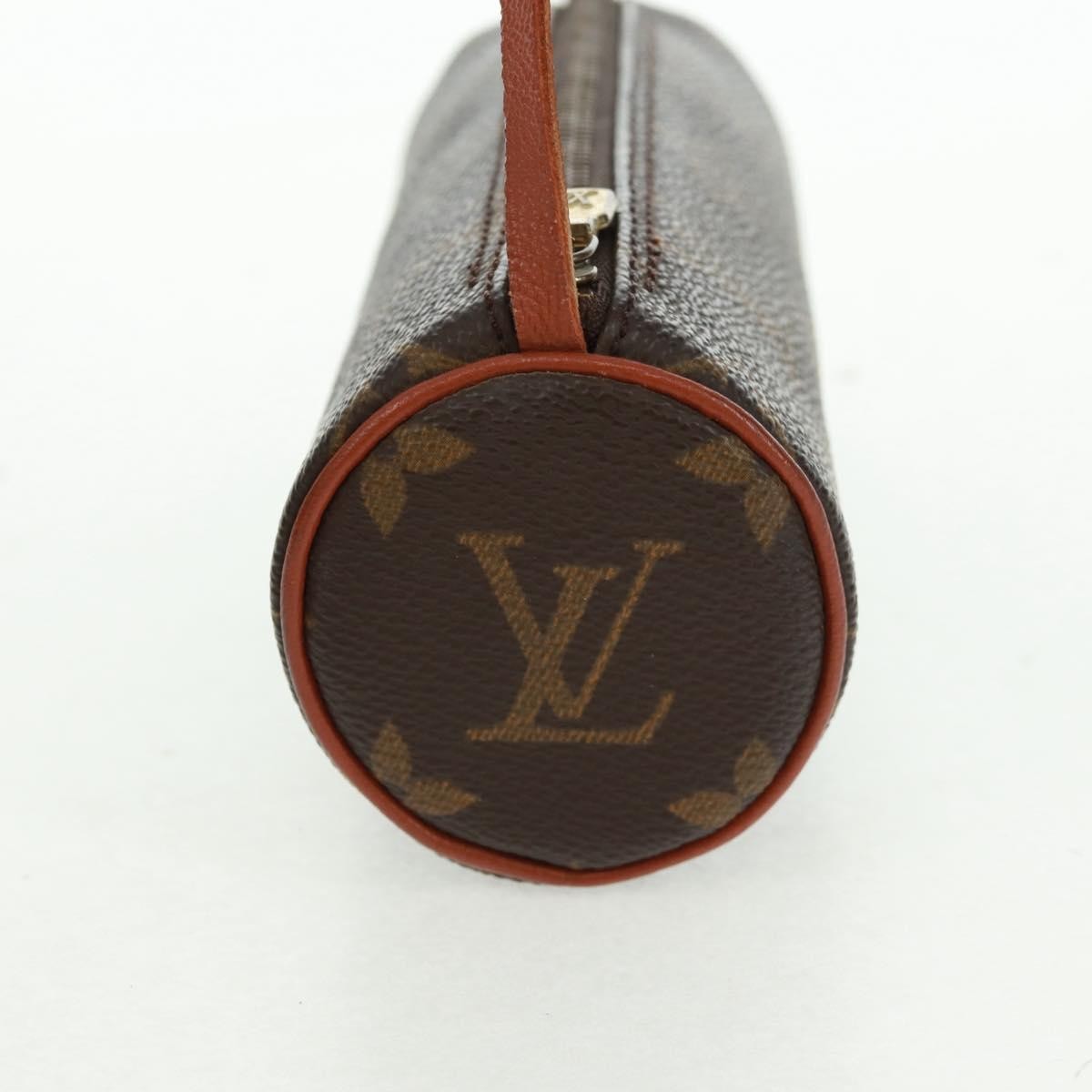 Louis Vuitton Papillon Pochette Monogram Canvas Brown Canvas Clutche & Pouche Bag (Pre-Owned)