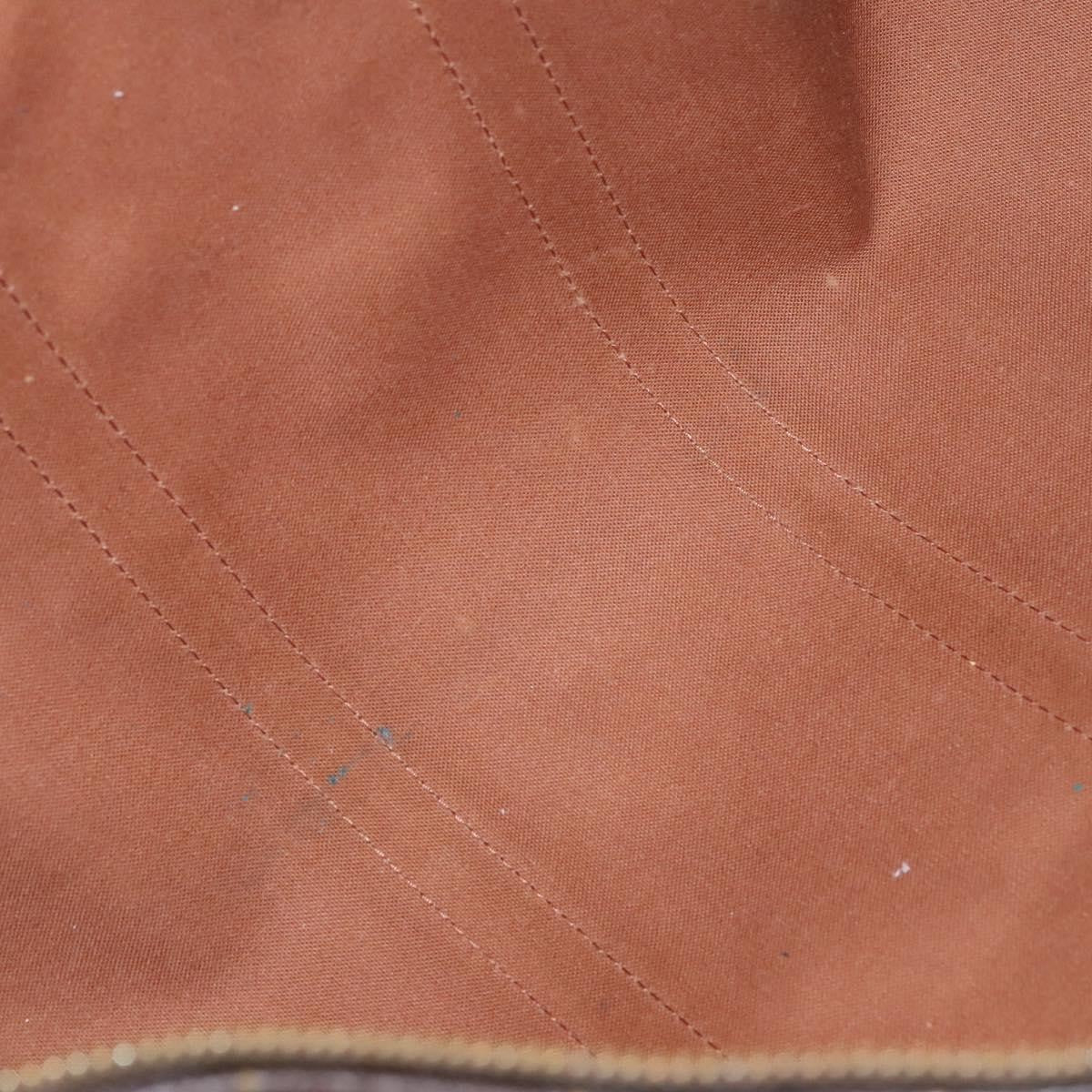 Louis Vuitton Keepall Bag Monogram Canvas Brown Canvas Travel Bag Bag (Pre-Owned)