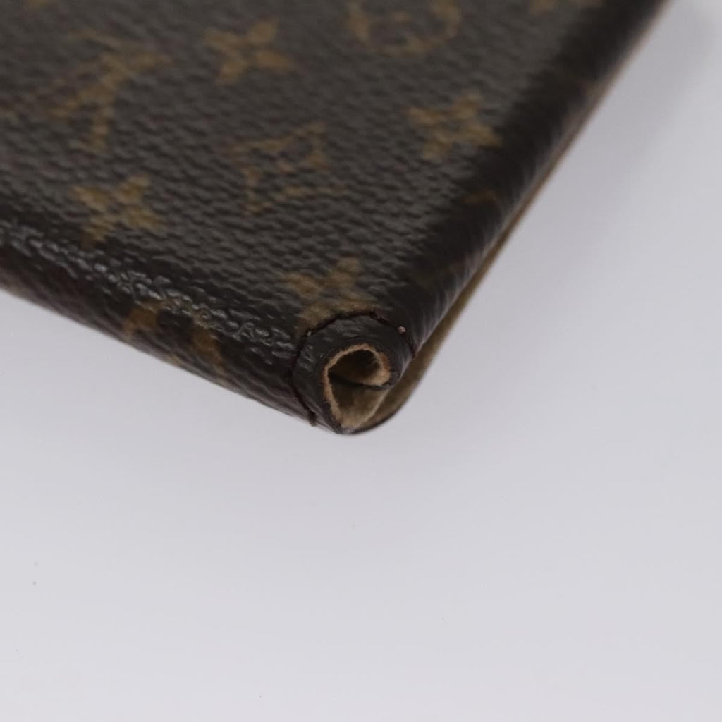 Louis Vuitton Case Jewelry Box Canvas Brown Canvas Wallets Accessory (Pre-Owned)