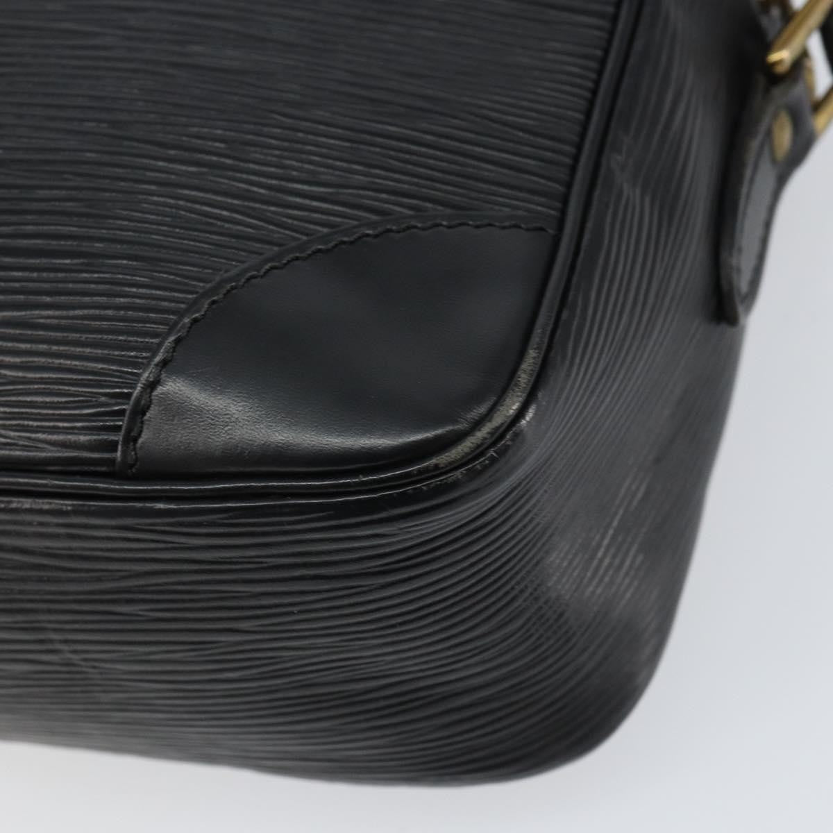 Louis Vuitton Trocadero Handbag Epi Leather Black Leather Shoulder Bag Bag (Pre-Owned)