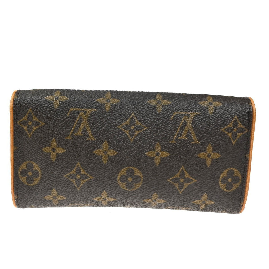 Louis Vuitton Twin Handbag Monogram Canvas Brown Canvas Clutche & Pouche Bag (Pre-Owned)