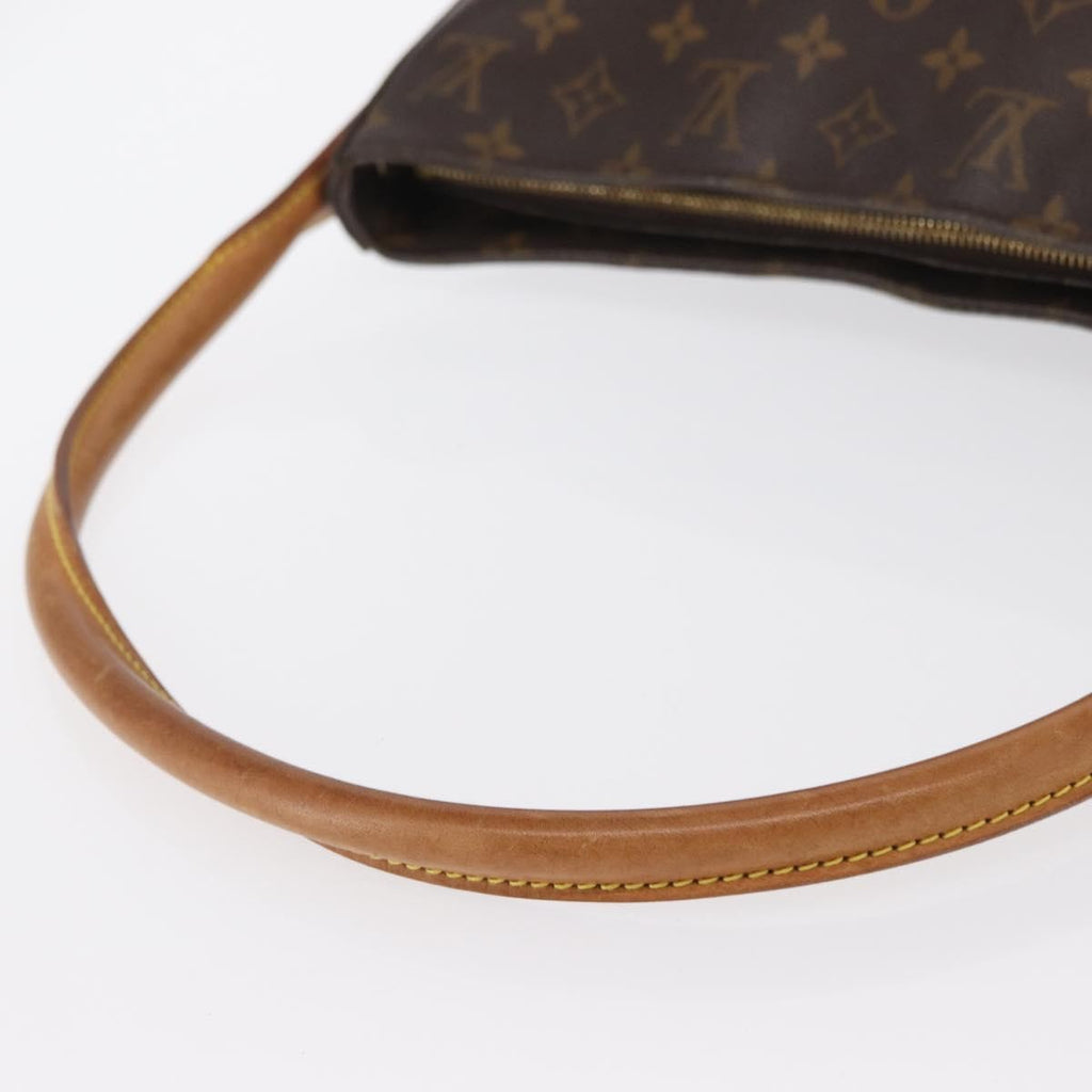Louis Vuitton Monogram Looping Handbag Monogram Canvas Brown Canvas Shoulder Bag Bag (Pre-Owned)
