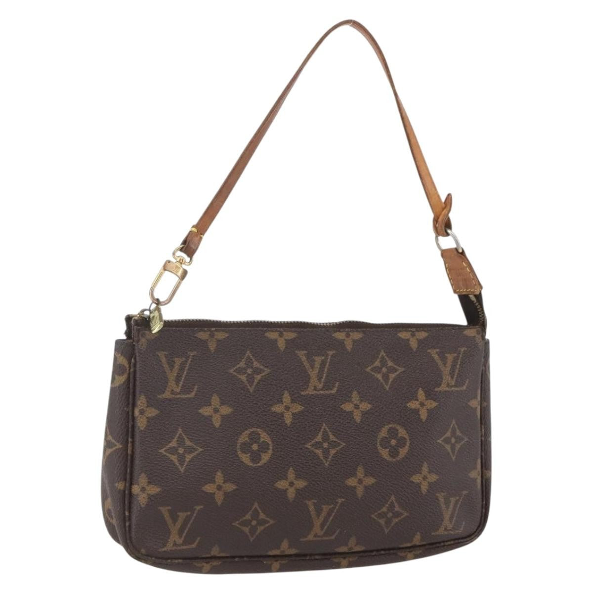 Louis Vuitton Pochette Accessoires Nm Monogram Canvas Brown Canvas Clutche & Pouche Bag (Pre-Owned)