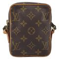 Louis Vuitton Danube Handbag Monogram Canvas Brown Canvas Shoulder Bag Bag (Pre-Owned)