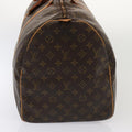 Louis Vuitton Keepall Bag Monogram Canvas Brown Canvas Travel Bag Bag (Pre-Owned)