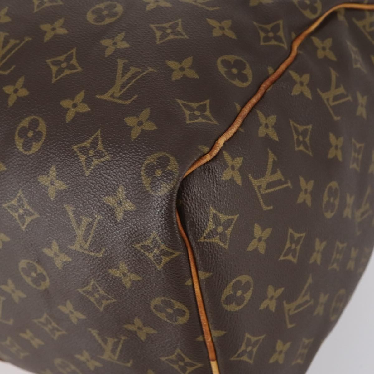 Louis Vuitton Keepall Bag Monogram Canvas Brown Canvas Travel Bag Bag (Pre-Owned)