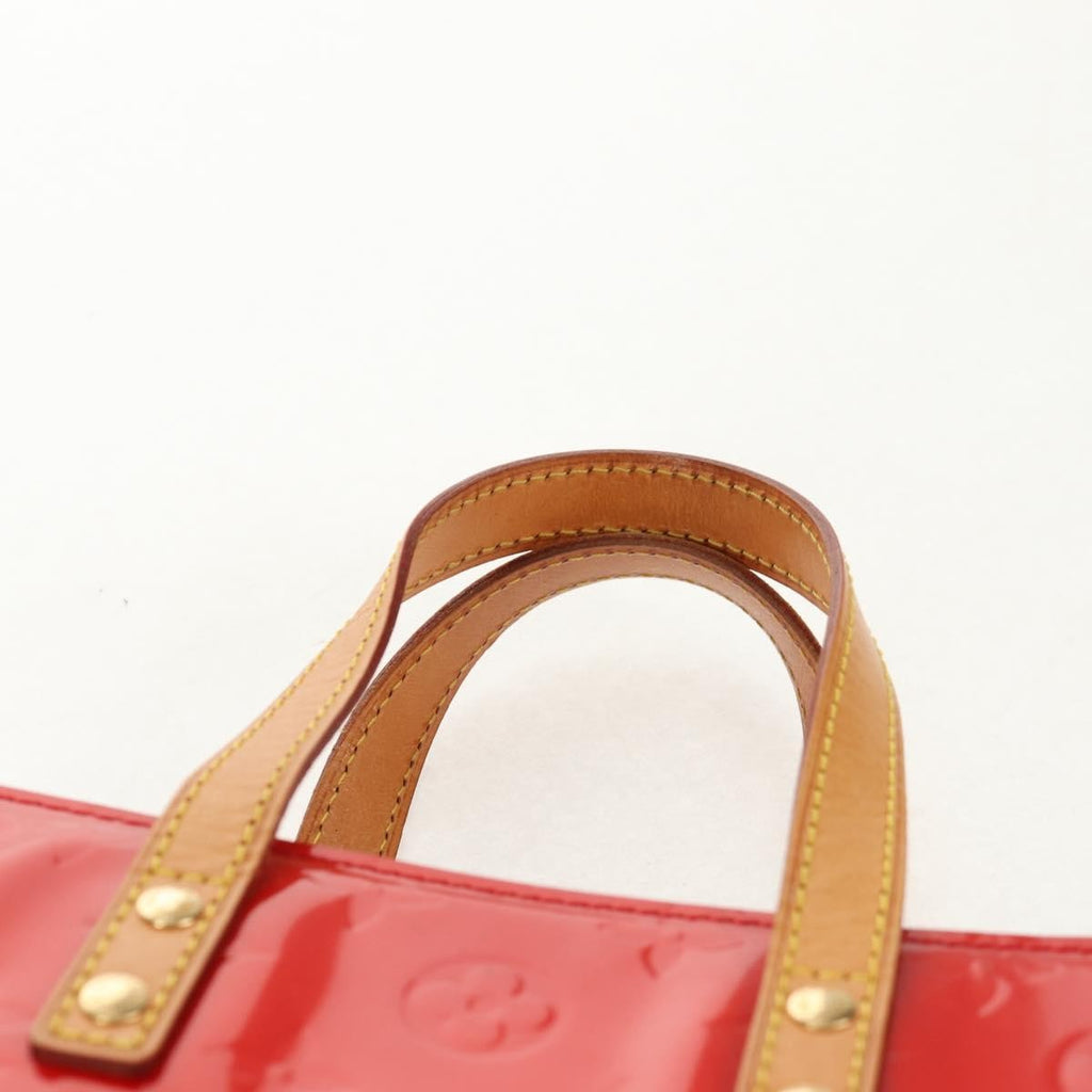 Louis Vuitton Reade Handbag Monogram Vernis Red Patent_Leather Handbag (Pre-Owned)