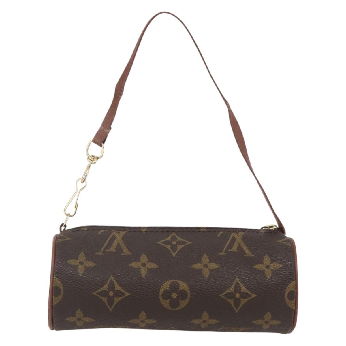 Louis Vuitton Papillon Pochette Monogram Canvas Brown Canvas Clutche & Pouche Bag (Pre-Owned)