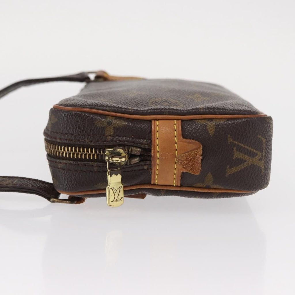 Louis Vuitton Pochette Marly Bandouliere Bag Monogram Canvas Brown Canvas Shoulder Bag Bag (Pre-Owned)