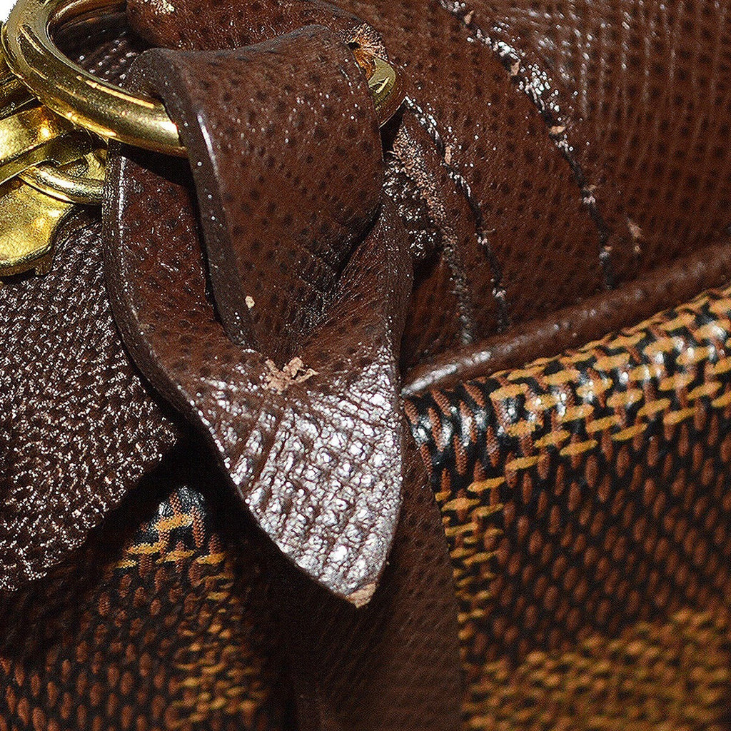 Louis Vuitton Trousse Make Up Bag Damier Canvas Brown Canvas Clutche & Pouche Bag (Pre-Owned)