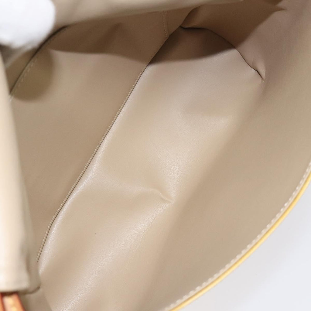 Louis Vuitton Thompson Street Handbag Monogram Vernis Beige Patent_Leather Bag (Pre-Owned)