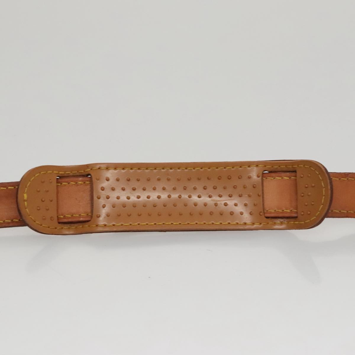 Louis Vuitton Adjustable Shoulder Strap Vachetta Leather Beige Leather Straps Accessory (Pre-Owned)