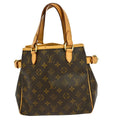 Louis Vuitton Batignolles Handbag Monogram Canvas Brown Canvas Tote Bag Bag (Pre-Owned)