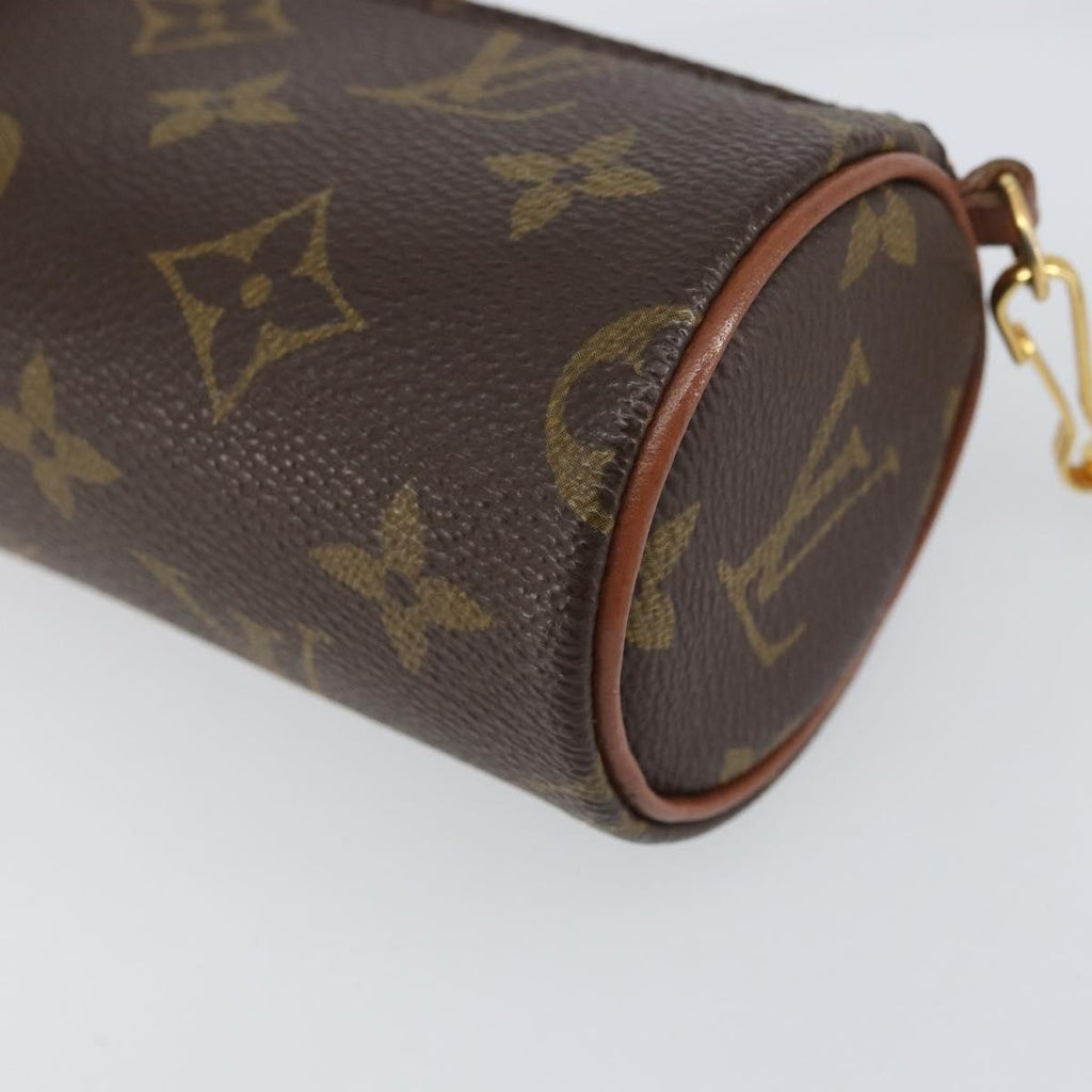 Louis Vuitton Papillon Pochette Monogram Canvas Brown Canvas Clutche & Pouche Bag (Pre-Owned)