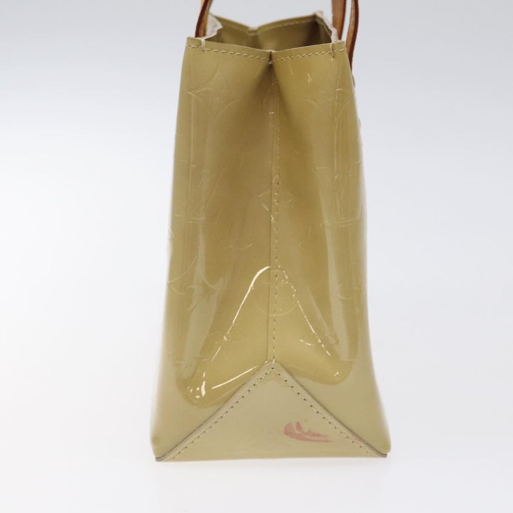 Louis Vuitton Reade Handbag Monogram Vernis Beige Patent_Leather Bag (Pre-Owned)