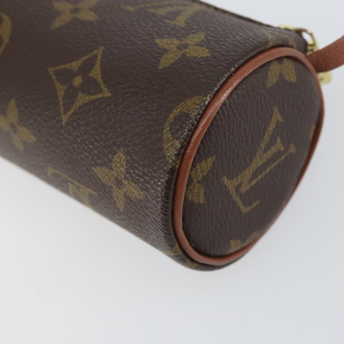 Louis Vuitton Papillon Pochette Monogram Canvas Brown Canvas Clutche & Pouche Bag (Pre-Owned)