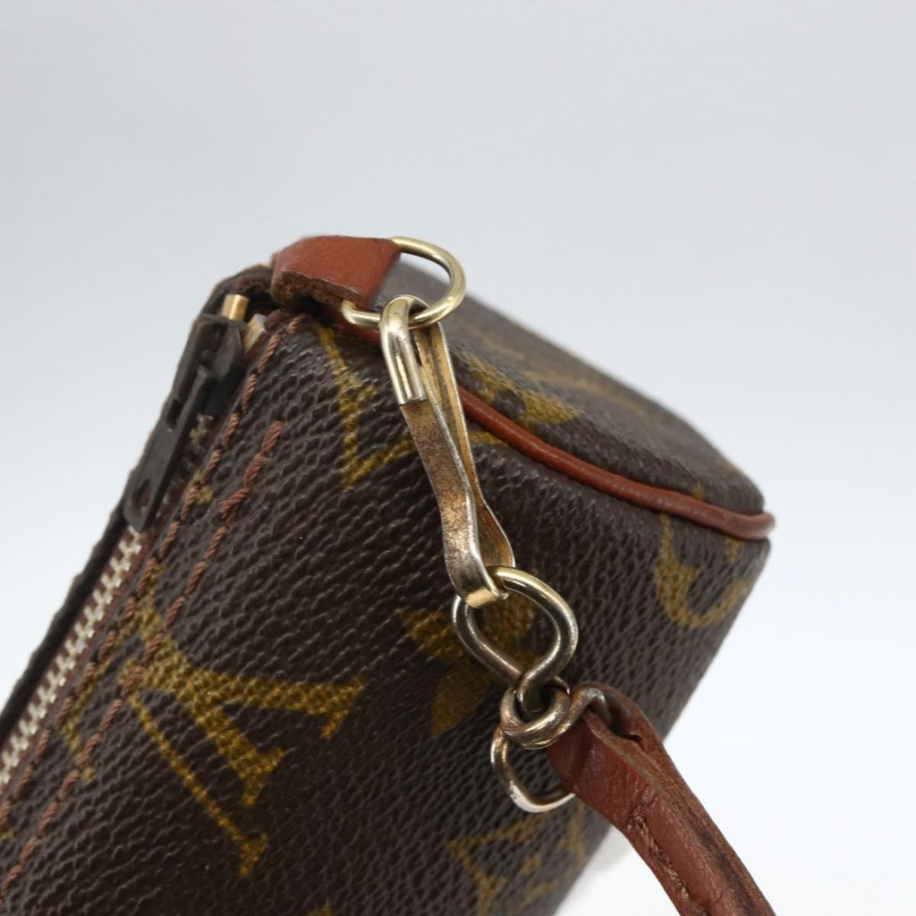 Louis Vuitton Papillon Pochette Monogram Canvas Brown Canvas Clutche & Pouche Bag (Pre-Owned)