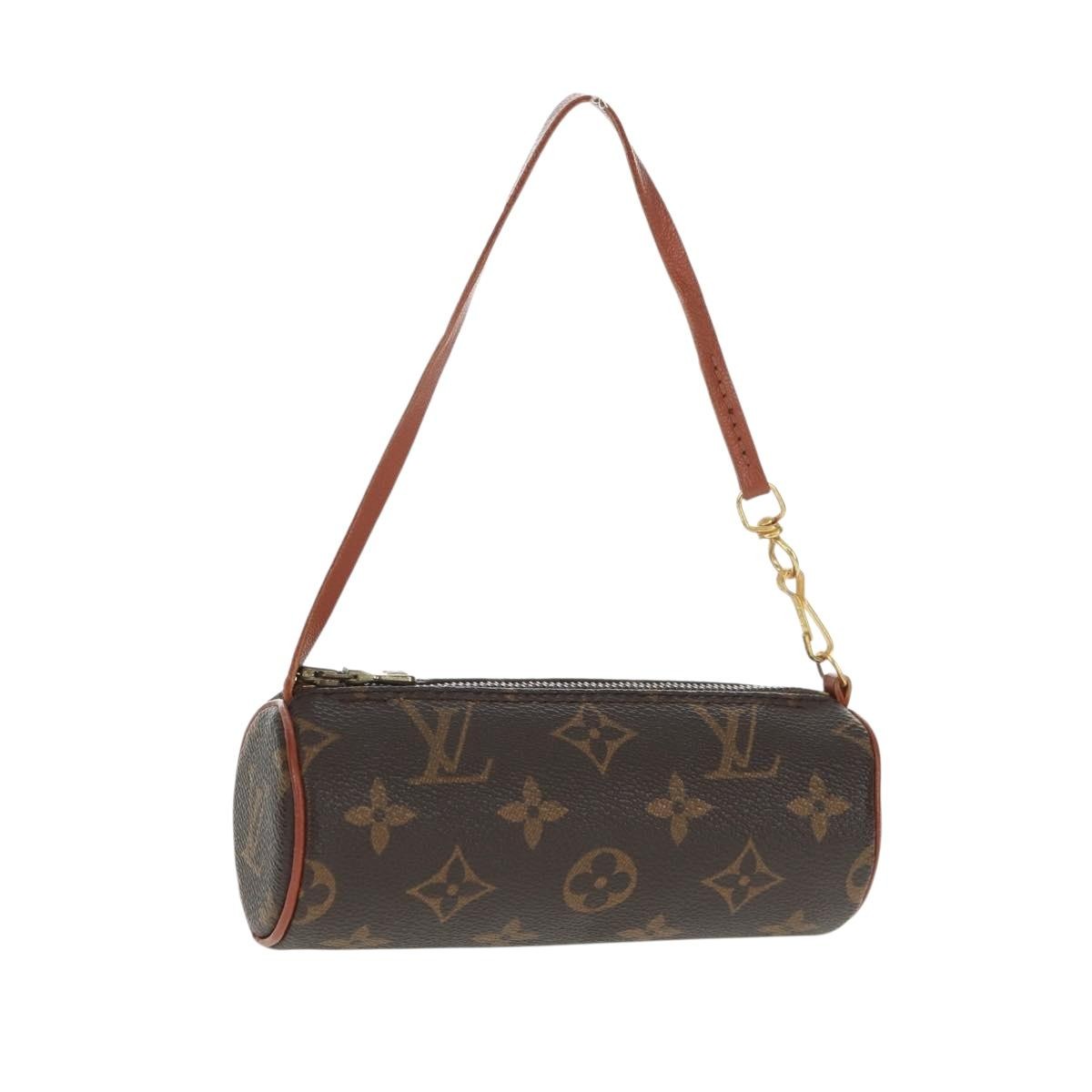 Louis Vuitton Papillon Pochette Monogram Canvas Brown Canvas Clutche & Pouche Bag (Pre-Owned)