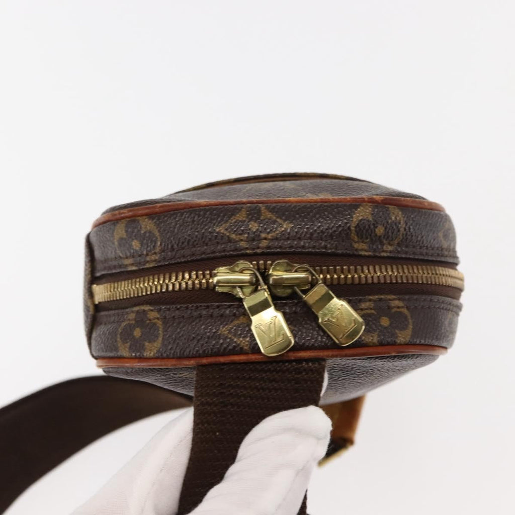 Louis Vuitton Pochette Gange Monogram Canvas Brown Canvas Clutche & Pouche Bag (Pre-Owned)
