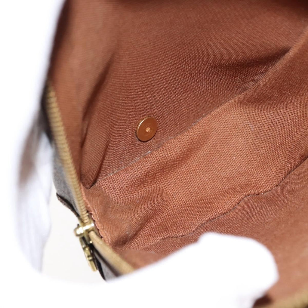 Louis Vuitton Pochette Gange Monogram Canvas Brown Canvas Clutche & Pouche Bag (Pre-Owned)