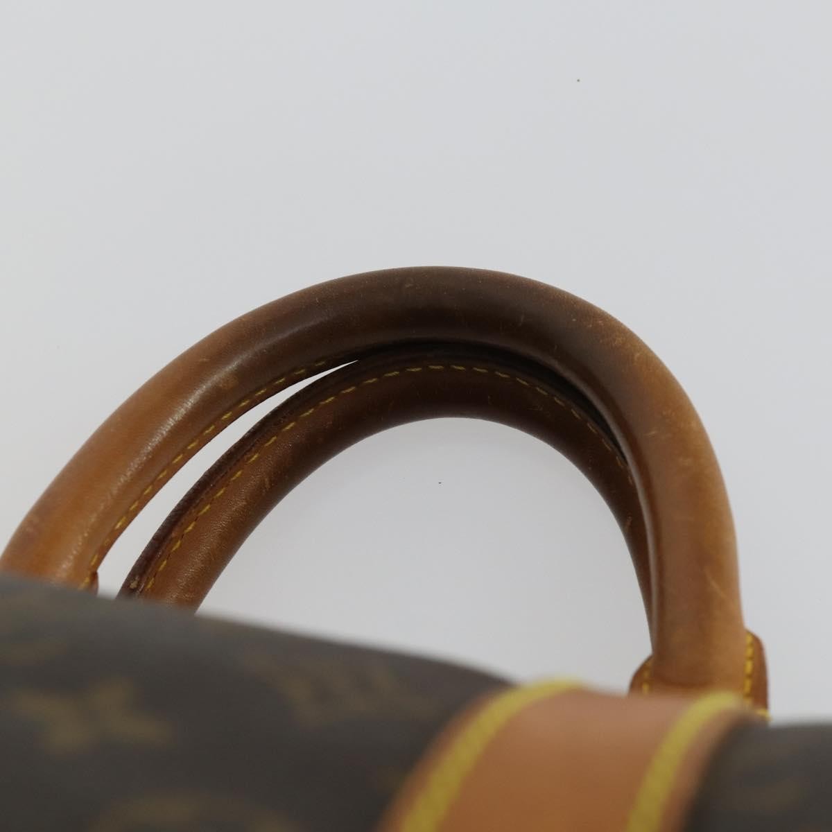Louis Vuitton Keepall Bag Monogram Canvas Brown Canvas Travel Bag Bag (Pre-Owned)