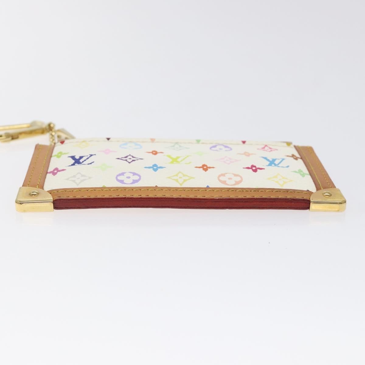 Louis Vuitton Pochette Clés Monogram Canvas Multicolour Canvas Wallets Accessory (Pre-Owned)