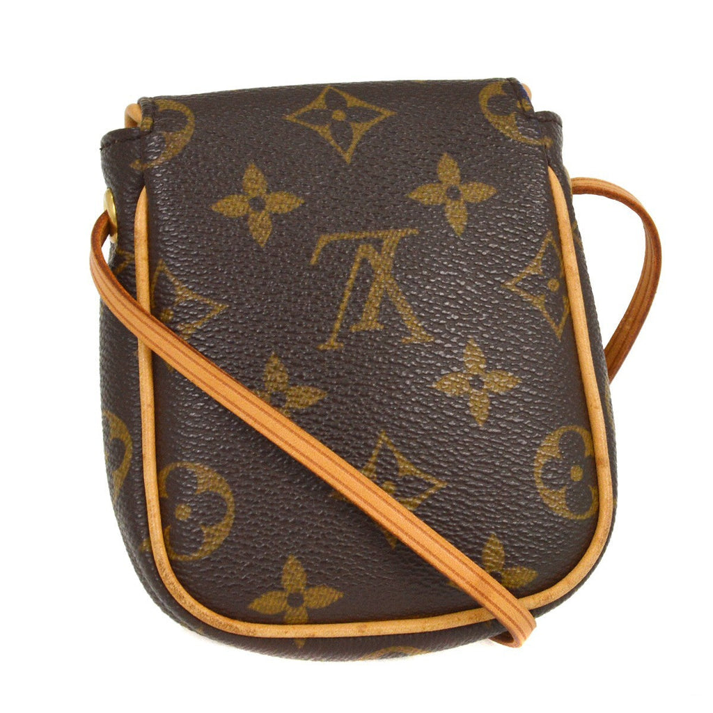 Louis Vuitton Cancun Pochette Monogram Canvas Brown Canvas Clutche & Pouche Bag (Pre-Owned)