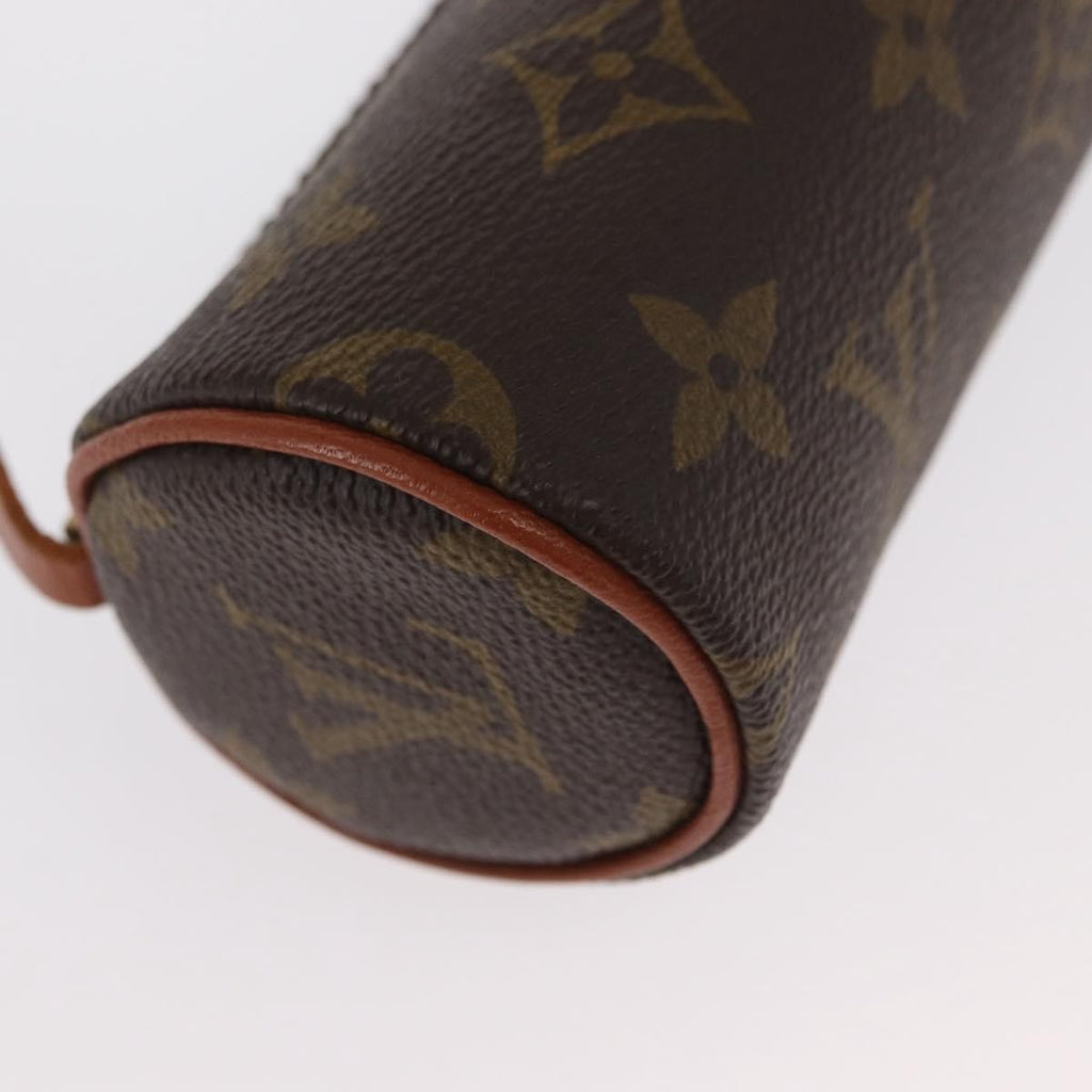 Louis Vuitton Papillon Pochette Monogram Canvas Brown Canvas Clutche & Pouche Bag (Pre-Owned)