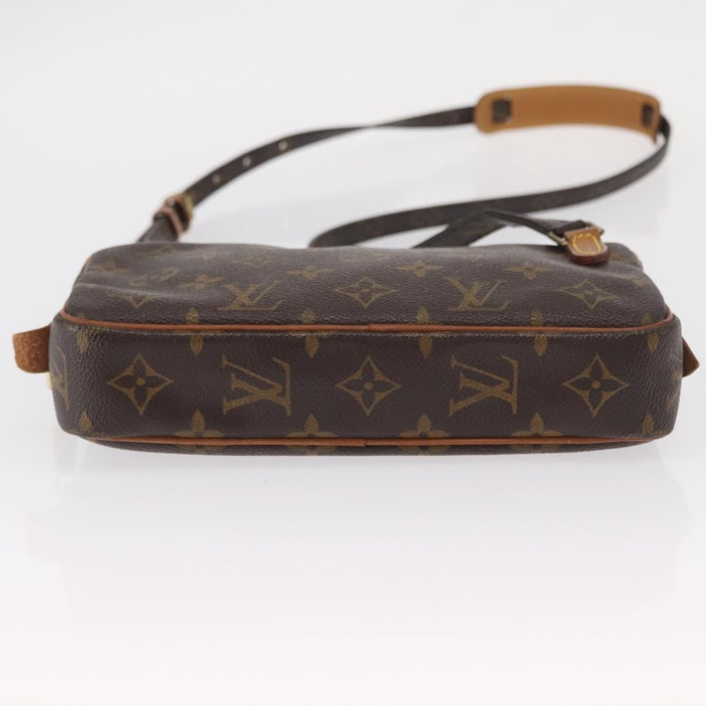 Louis Vuitton Pochette Marly Bandouliere Bag Monogram Canvas Brown Canvas Shoulder Bag Bag (Pre-Owned)