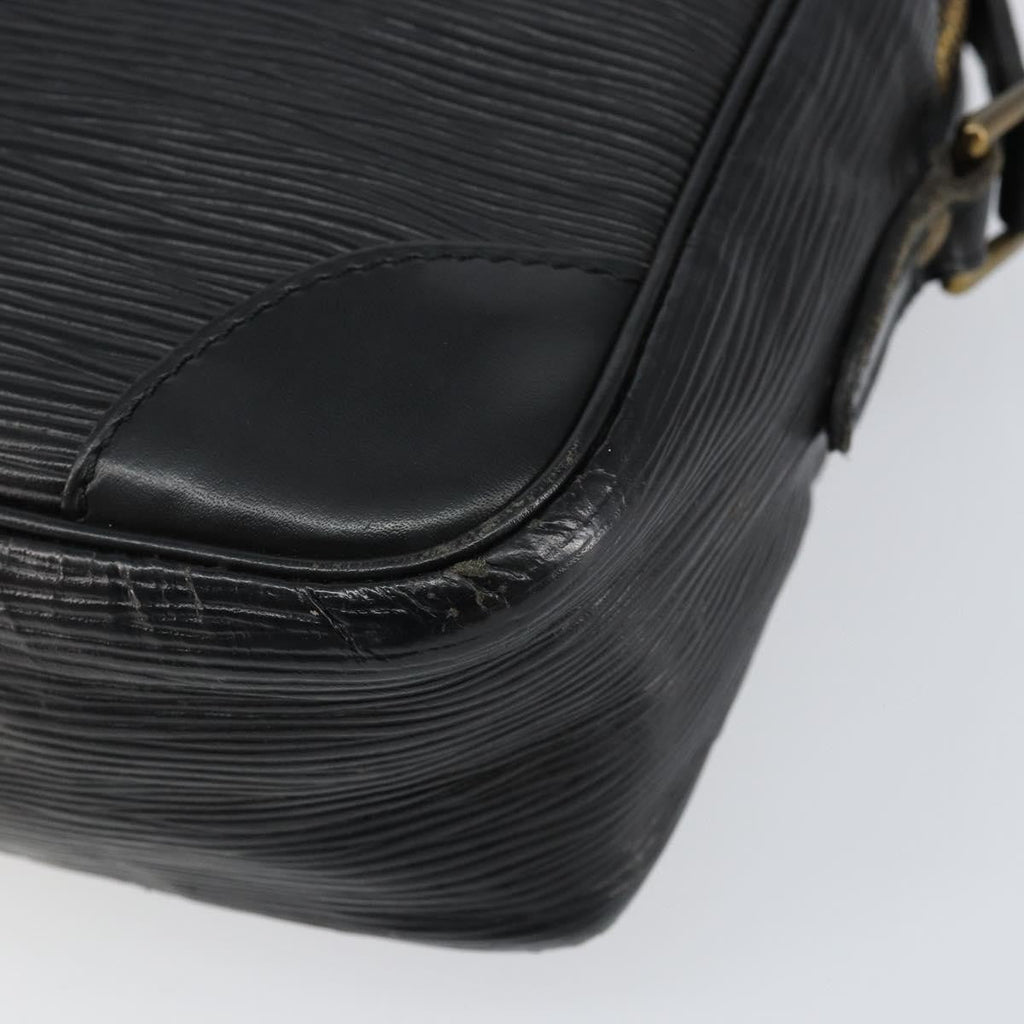 Louis Vuitton Trocadero Handbag Epi Leather Black Leather Shoulder Bag Bag (Pre-Owned)