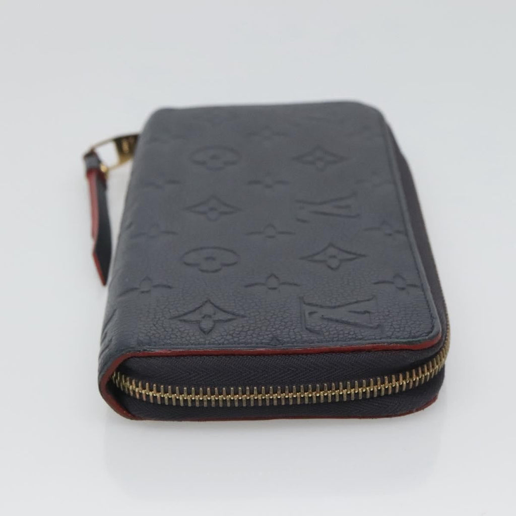 Louis Vuitton Portefeuille Zippy Monogramme Empreinte Monogramme Empreinte Navy Leather Wallets Accessory (Pre-Owned)