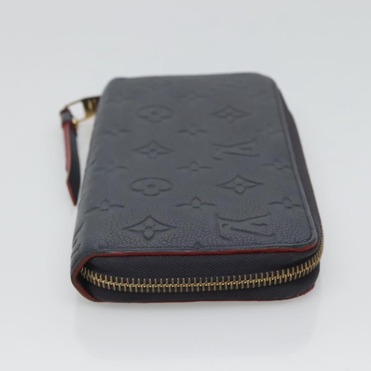 Louis Vuitton Portefeuille Zippy Monogramme Empreinte Monogramme Empreinte Navy Leather Wallets Accessory (Pre-Owned)