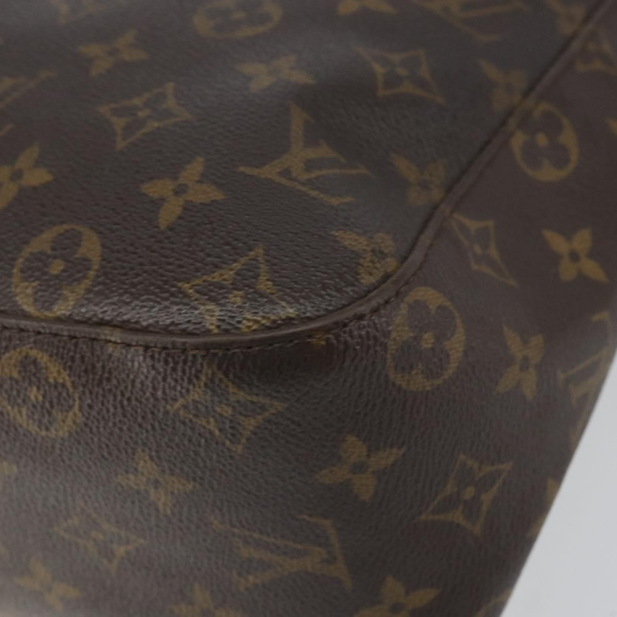 Louis Vuitton Monogram Looping Handbag Monogram Canvas Brown Canvas Shoulder Bag Bag (Pre-Owned)