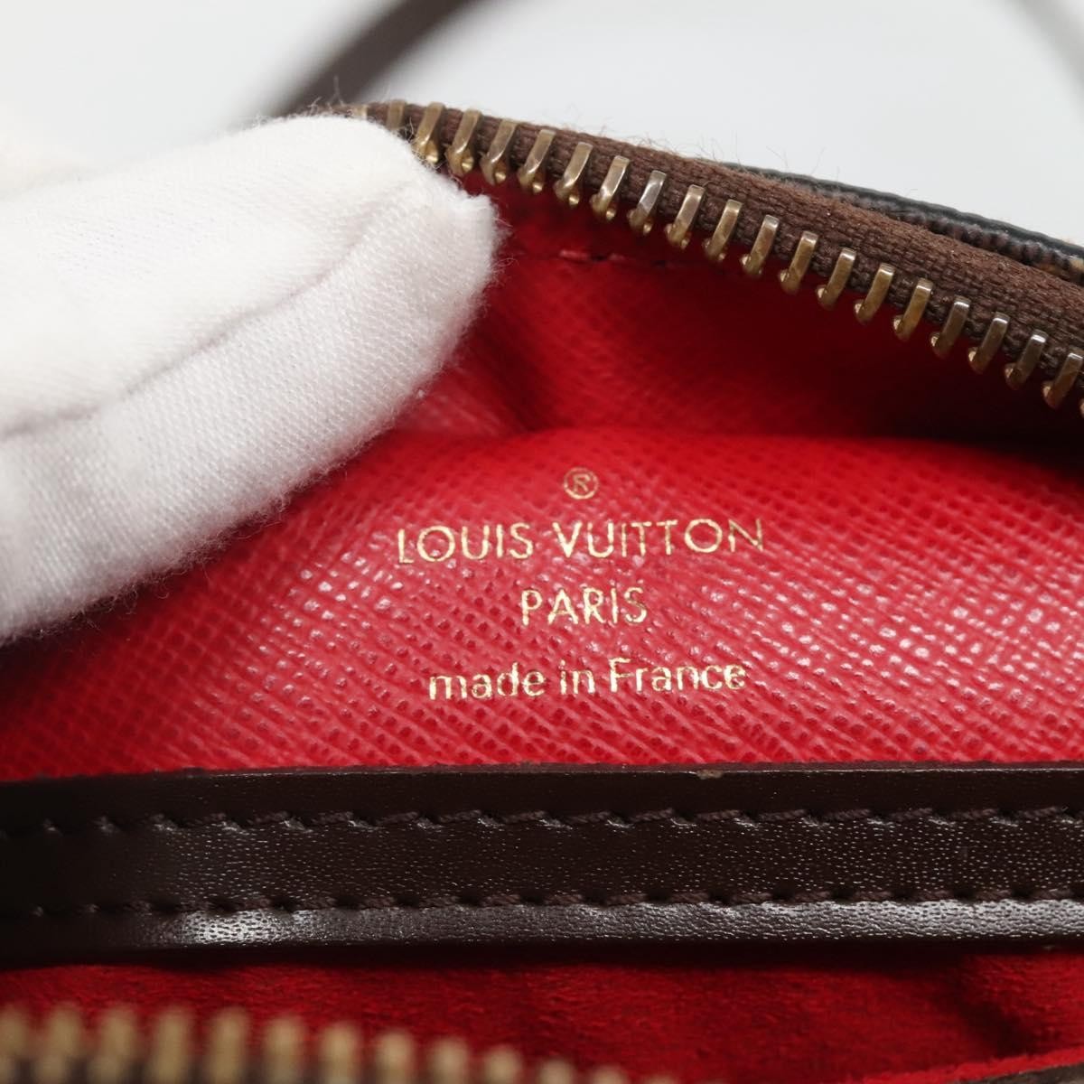 Louis Vuitton Blois Handbag Monogram Canvas Brown Canvas Shoulder Bag Bag (Pre-Owned)