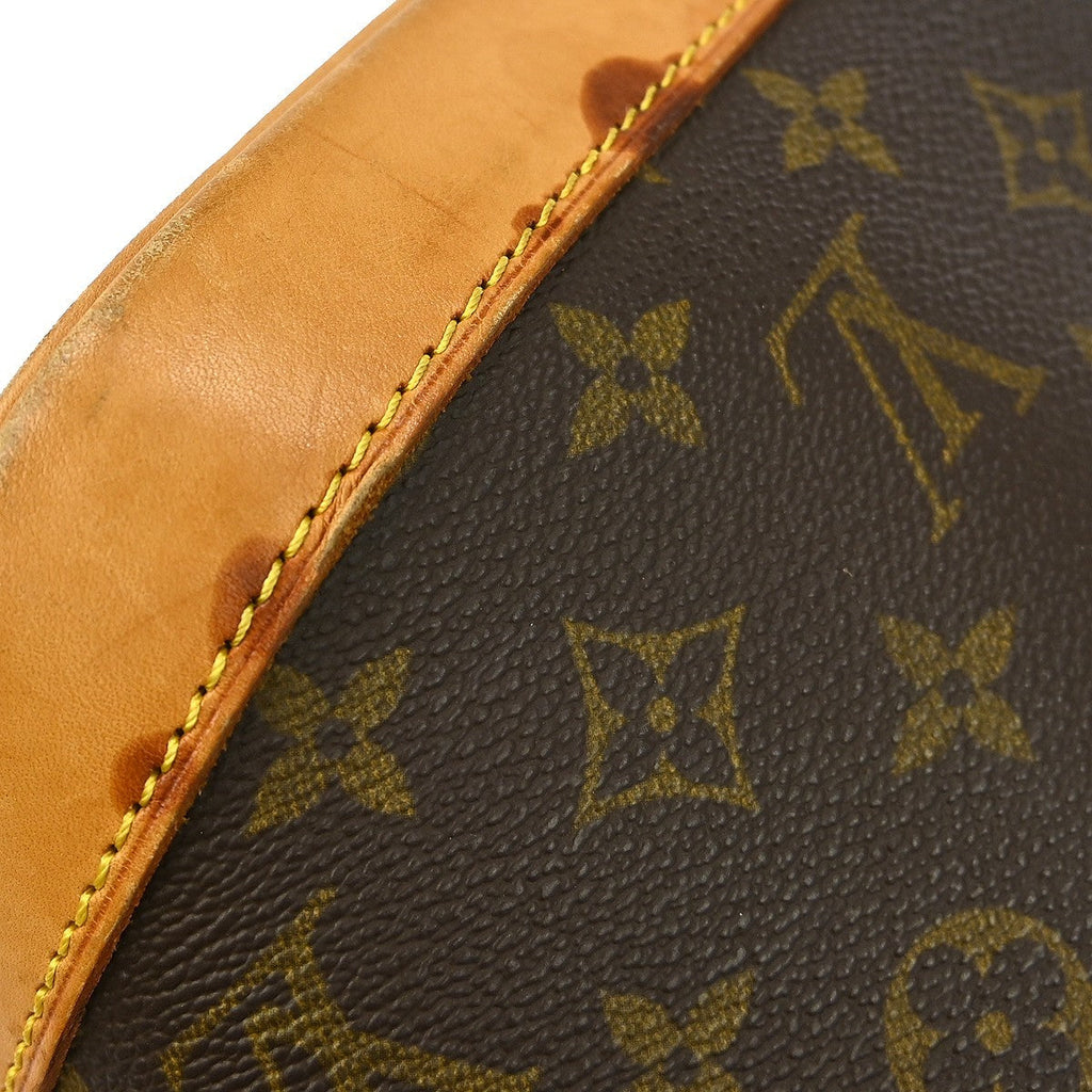 Louis Vuitton Alma Handbag Monogram Canvas Brown Canvas Handbag (Pre-Owned)