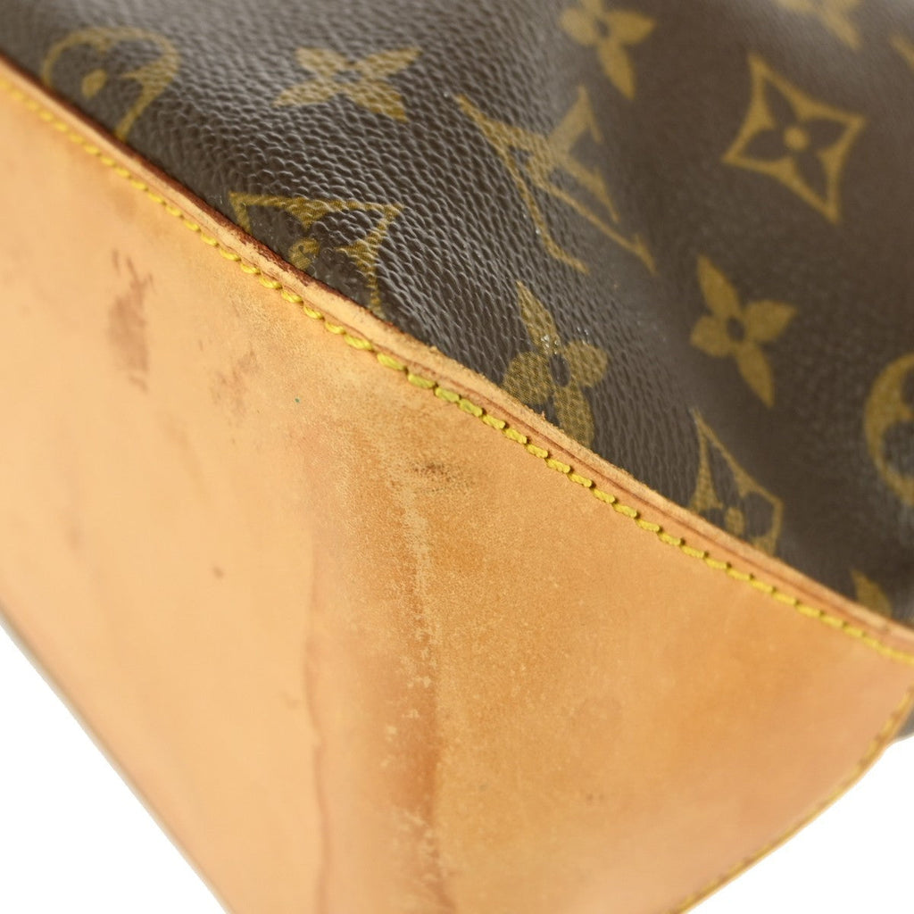 Louis Vuitton Cabas Piano Monogram Canvas Brown Canvas Tote Bag Bag (Pre-Owned)