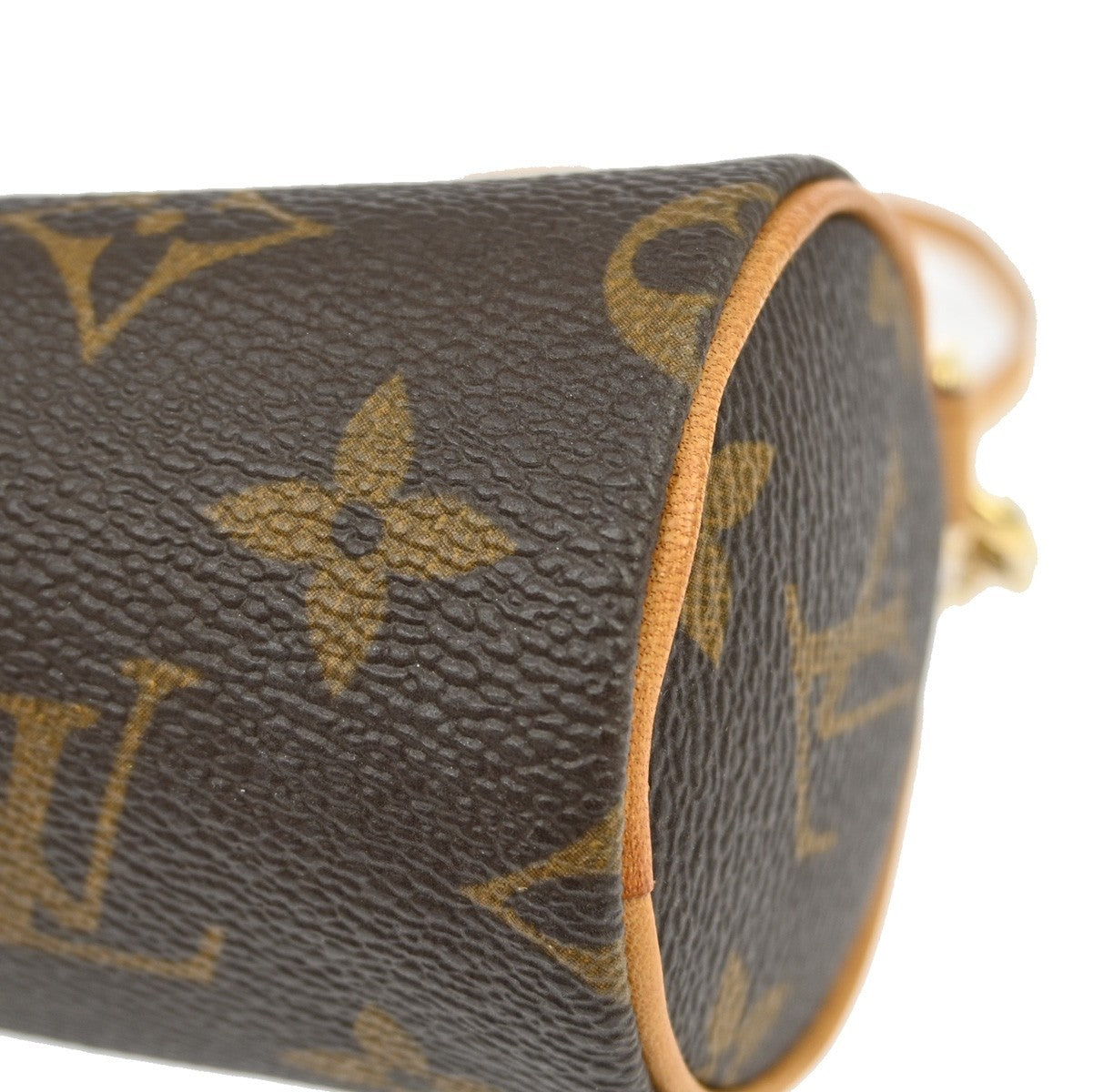 Louis Vuitton Papillon Pochette Monogram Canvas Brown Canvas Clutche & Pouche Bag (Pre-Owned)