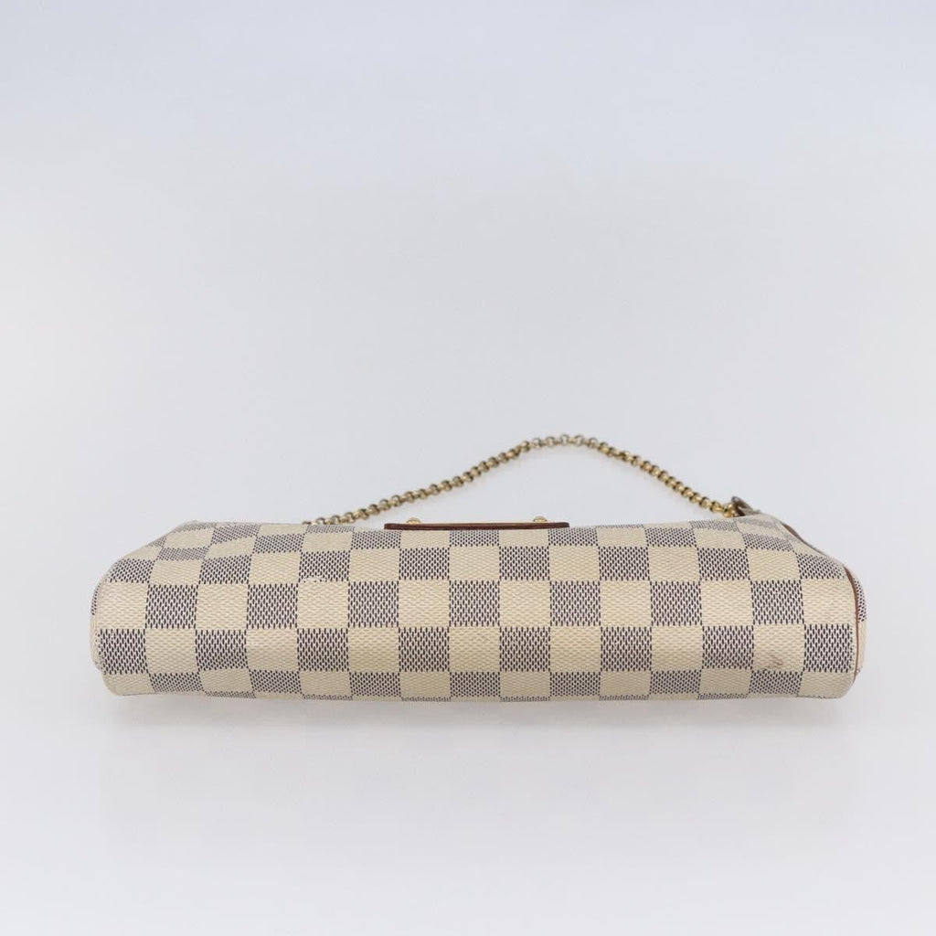 Louis Vuitton Eva Handbag Damier Beige Canvas Bag (Pre-Owned)