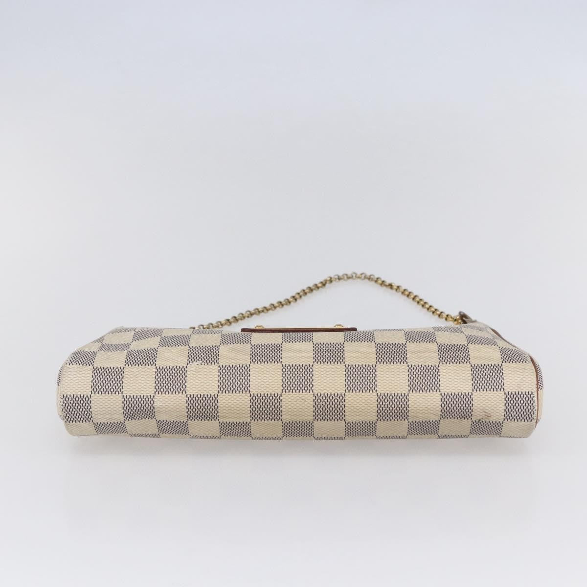 Louis Vuitton Eva Handbag Damier Beige Canvas Bag (Pre-Owned)
