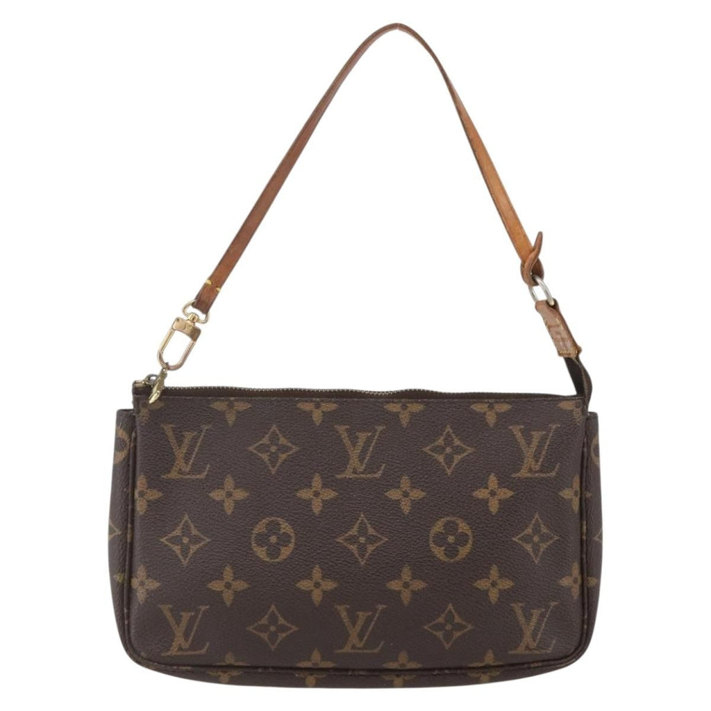 Louis Vuitton Pochette Accessoires Nm Monogram Canvas Brown Canvas Clutche & Pouche Bag (Pre-Owned)