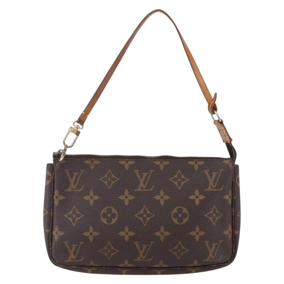 Louis Vuitton Pochette Accessoires Nm Monogram Canvas Brown Canvas Clutche & Pouche Bag (Pre-Owned)